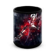 Большая черная кружка "Devil May Cry" 10877