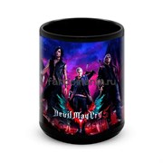 Большая черная кружка "Devil May Cry" 10885