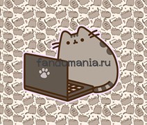 Коврик для мыши "Пушин" (Pusheen) 10973