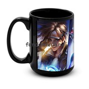 Большая черная кружка "Overwatch" (Овервотч) 11086