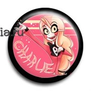 Значок "Хазбин отель" (Hazbin Hotel) 11233