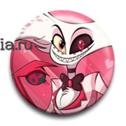 Значок "Хазбин отель" (Hazbin Hotel) 11236