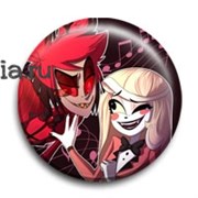 Значок "Хазбин отель" (Hazbin Hotel) 11237