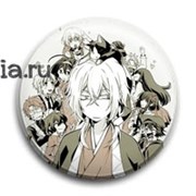 Значок "Великий из бродячих псов" (Bungou Stray Dogs) 11269