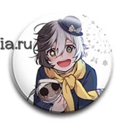 Значок "Великий из бродячих псов" (Bungou Stray Dogs) 11277