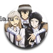 Значок "Великий из бродячих псов" (Bungou Stray Dogs) 11287