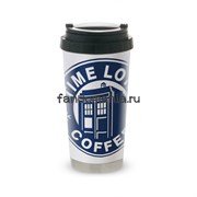 Термокружка стальная "Time Lord Coffee" (Доктор Кто) 11512