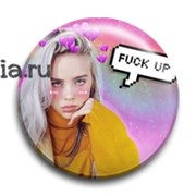 Значок "Билли Айлиш" (Billie Eilish) 11620