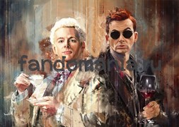 Открытка "Благие знамения" (Good omens) 11812