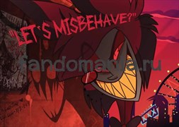 Открытка "Хазбин Отель" (Hazbin Hotel) 11899