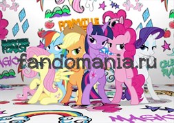 Открытка "My little pony" 11902