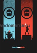 Открытка "Twenty One Pilots" 11954