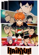 Постер "Волейбол" (Haikyuu!) 13027