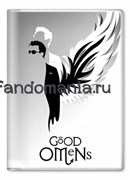 Обложка на паспорт "Благие знамения" (Good Omens) 13667