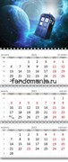 Календарь квартальный "Тардис" (Доктор Кто) 2025 год 10547