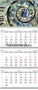 Календарь квартальный "Тардис" (Доктор Кто) 2025 год 10549