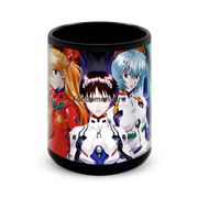 Большая черная кружка "Евангелион" Evangelion 14157