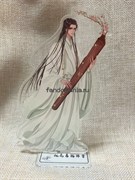 Акриловый стенд "Хаски и его учитель Белый Кот" Эрха 2ha 14591