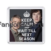 Магнит "Wait next season" (Шерлок) SH026MA0