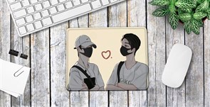 Коврик для мыши "Ван Ибо и Сяо Чжань" Неукротимый Бочжани Магистр дьявольского культа 15515