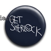 Значок "Get Sherlock" (Шерлок) SH088ВA0