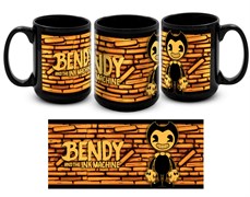 Большая черная кружка 