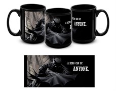 Большая черная кружка 