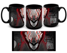 Большая черная кружка 