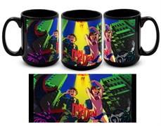 Большая черная кружка 