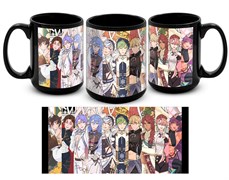 Большая черная кружка 