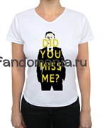 Футболка "Did you miss me?" (Шерлок) SH107TS0