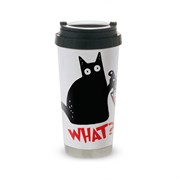 Термокружка стальная "Кот What?" 16075