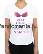 Футболка "Blame the Nargles" (Гарри Поттер) HP039TS0
