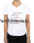 Футболка "One Direction" OD001TS0