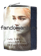 Кошелек "Дейенерис. Fire and Blood" (Игра Престолов) PO073KL0