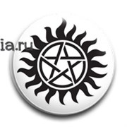 Значок "Пентаграмма" (Сверхъестественное) SN034BA0