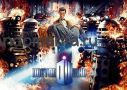 Постер "Одиннадцатый Доктор" (Доктор Кто) DH065PL0