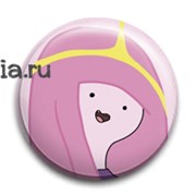 Значок "Принцесса Буббльгум" (Время приключений) AT045BA0