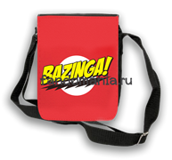 Сумка с клапаном "Bazinga" (Теория большого взрыва) ВТ014BG1