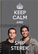 Блокнот "Keep calm..." (Волчонок) TW030BL0