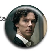 Значок "Sherlock.The Empty Hearse" SH195BA0