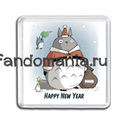 Магнит "Тоторо. Happy New Year" NG014MA0
