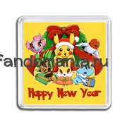 Магнит "Покемоны. Happy New Year" NG016MA0