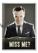 Обложка на паспорт "Miss me?" (Шерлок) SH214PS0