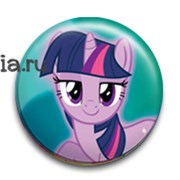 Значок "Сумеречная Искорка" (my Little Pony) LP035BA0