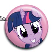 Значок "Сумеречная Искорка" (My Little Pony) LP038BA0