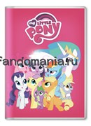Обложка на паспорт "My little pony" Розовая LP042PS0