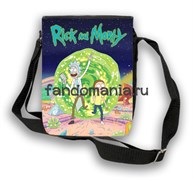 Сумка с клапаном "Рик и Морти" RM006BG1