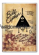 Обложка на паспорт "Билл Сайфер" (Гравити Фолз) GF087PS0