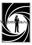 Обложка на паспорт "Агент 007" (Джеймс Бонд) RZ020PS